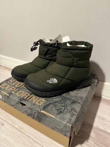 完売色　ノースフェイス　ヌプシ　ブーツ　ライト　カーキ　24.0cm