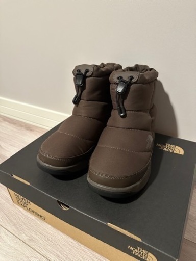 正規品　ノースフェイス　ヌプシ　ショート　ブラウン　25.0cm 極美品