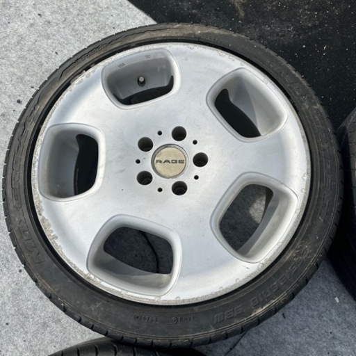 RAGE ホイール 265/35/R18