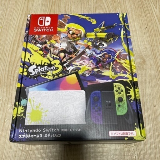 新品未開封 switch 有機ELモデルスプラトゥーン3エディション