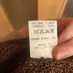 定価3,000円弱✨SNS人気✨小顔効果麦わらハット✨天然草使用✨の画像