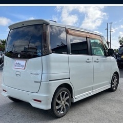 【自社分割ローン❗️頭金0❗️金利0❗️】簡単WEB審査♪✨ スズキ　パレット660SW XS✨純正アルミの画像