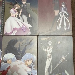 アニメ下敷き8枚セット（犬夜叉、ガッシュベル、クロニクル）【値下げ交渉可】の画像