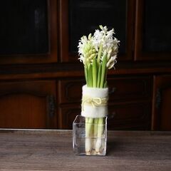 最初のフラワーデザイン　パラレル　平行に束ねるの画像