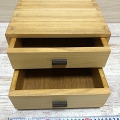 小物 引き出し 木製 桐箱の画像