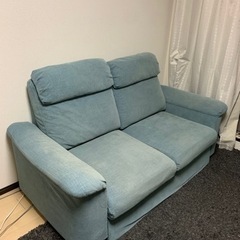 水色　ソファ