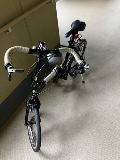 受付停止中 KHSのF20R、折りたたみ自転車、フルノーマル、ボルト類のサビあり