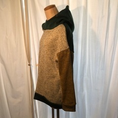 ニットフルパーカー　iliye   USED   フリーサイズの画像