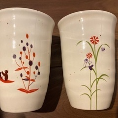 ピングーのコップ。ペア