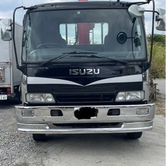 値下げしました‼️いすゞキャブオーバー4段ユニック、4t車、積載...
