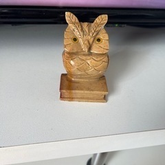 ミミズクの置物