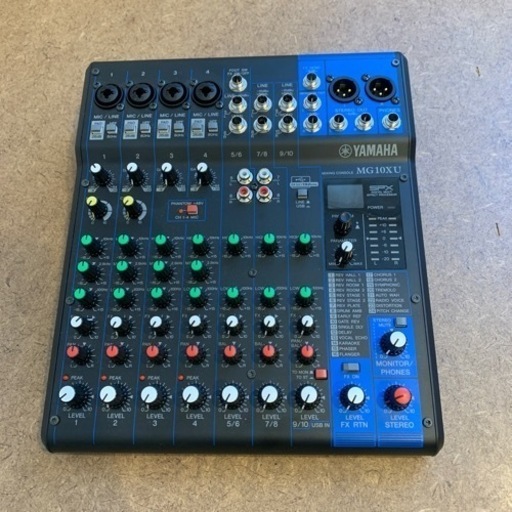 YAMAHA ミキシングコンソール オーディオインターフェイス MG10XU