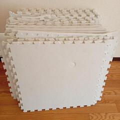 ジョイントマット 大判
 60*60cm
 40枚　ホワイト　フ...