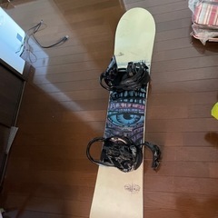 BURTON スノーボード　148  ビンディングセット