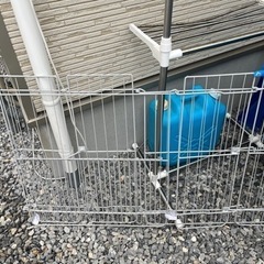 ファンヒーター囲い