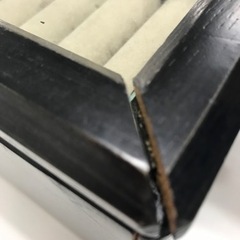 取引場所 南観音 K 2301-716 アクセサリーボックス 4段 一部接着がとれていますの画像