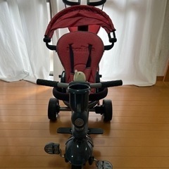 幼児用自転車リクライニング&収納&ドリンクホルダー付き