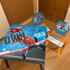 プレーンズ　キッズ用　テーブルイスセット