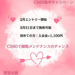【CS60集中キャンペーン】 - ボディケア