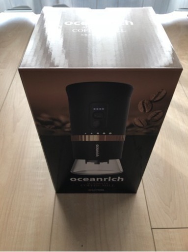 UNIQ　UQ-ORG2BL oceanrich オーシャンリッチ　自動コーヒーミル G2 ブラック　お家Caffe