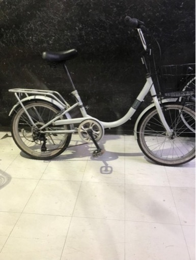 商談中20インチ　ギア&オートライト付き自転車