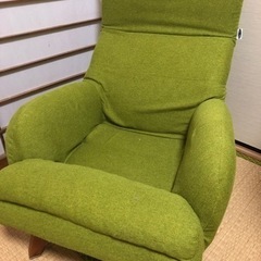 【値下げ】椅子（緑）脚つきの画像