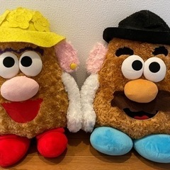 【ぬいぐるみ】Mr.ポテトヘッド&Mrs.ポテトヘッド ジャンボ...