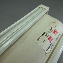 スリム ロールスクリーン クリーム色 取付幅８０Cmｘ丈 約１９０Ｃｍの画像