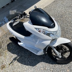 pcx125 真っ白塗装