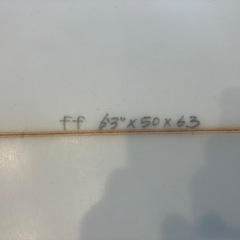 サーフボード6'3の画像