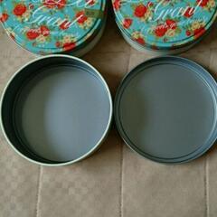 花柄缶 必要な方居ればとっておきます