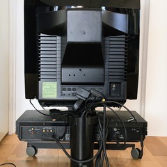 B\u0026O テレビ＋VHSビデオレコーダーセット｜Beovision MX4000 + Beocord VX7000 + キャスタースタンド B&O テレビ＋VHSビデオレコーダーセット｜Beovision MX4000 +