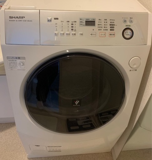 ドラム式洗濯機　SHARP 2/15にお引き取りの方大セール5000