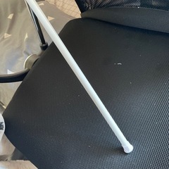 取引中)無料で洗濯ハンガー　突っ張り棒 1本と布製カバン3点セットの画像