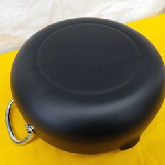 未使用保管品 IHクッキングヒーター専用 天ぷら鍋 22㎝ 鉄製 2.6L 揚げ物用 西岡店の画像