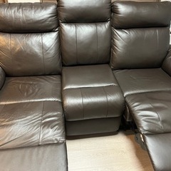 ニトリ　3人掛け電動ソファー