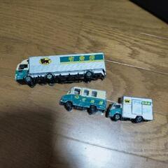 トミカガソリンスタンド&ミニカー各種（ヤマト運輸など）の画像