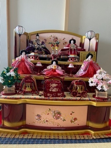 雛人形　ひな壇　3段飾り　美品