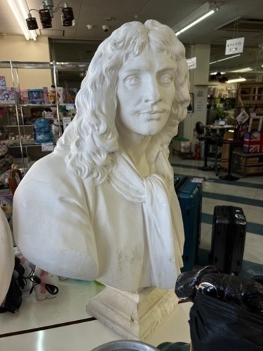 モリエール 石膏像