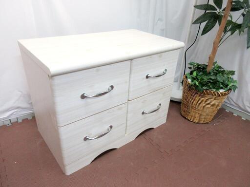 ☆T2408☆ ローチェスト　ナチュラル　美品です！