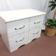 ☆T2408☆ ローチェスト　ナチュラル　美品です！の画像
