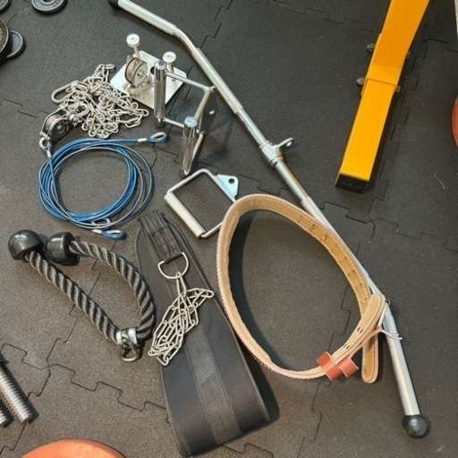 トレーニング器具一式　ホームジム　パワーラック　ハーフラック　バーベル　ダンベル