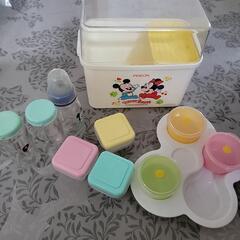 哺乳瓶、離乳食小分け冷凍保存用