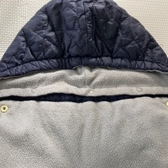 ユニクロ 防寒ケープ 抱っこ紐ケープ  キルティング の画像