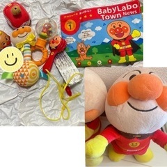 美品 アンパンマン 赤ちゃん向けおもちゃ&ぬいぐるみ7点セット ベビー
