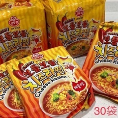 韓国ラーメン　スパイシーチーズラーメン30袋まとめてお値打ち価格で！
