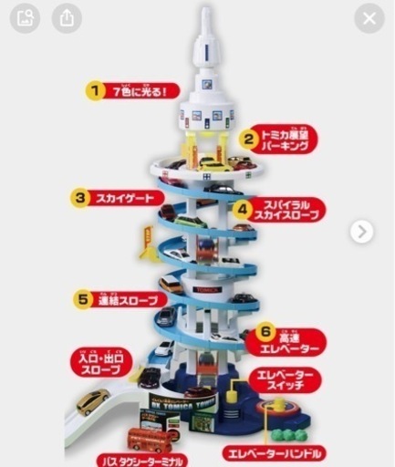 トミカ でっかく遊ぼう ! DX トミカタワー