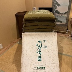 5枚セット来客用高級座布団 法事用 座布団 座敷　ざぶとん　ザブトン