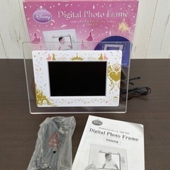 無料！ディズニープリンセス☆7インチデジタルフォトフレームDDF...