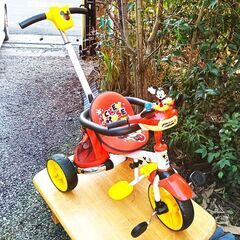 ★美品‼お届け可！★ ミッキーマウス 三輪車